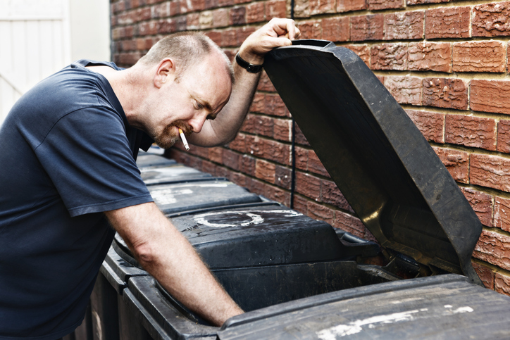 dumpster diving