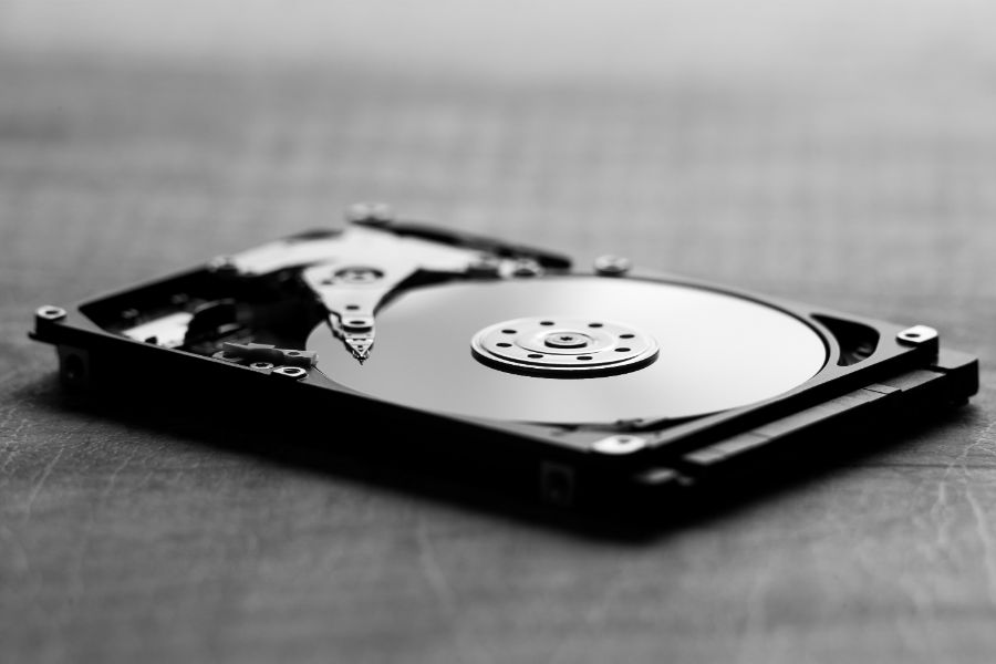 Image of a hard drive